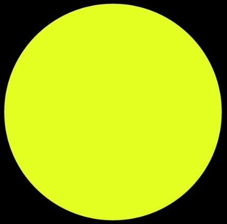 yellow circle